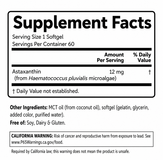 Astaxanthin